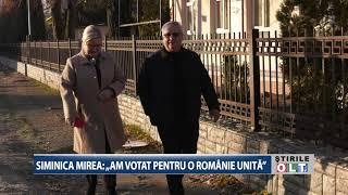 SIMINICA MIREA AM VOTAT PENTRU O ROMANIE UNITA