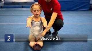 Stretching for Beginner Gymnasts : Beginning Gymnastics