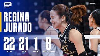 Regina Jurado UNLEASHED 22 PTS for UST vs. UP  | UAAP SEASON 87 WOMEN’S VOLLEYBALL | HIGHLIGHTS