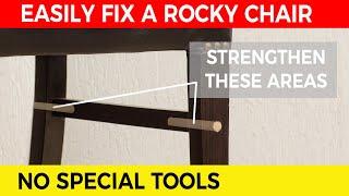 How to Reinforce Dining Room Chair Legs 🪑