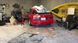 moving some cars for winter storage, rough start for the 525 and finishing the M3 manual swap