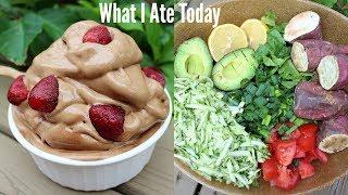 WHAT I ATE TODAY \\ Mostly Raw Vegan