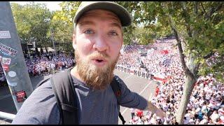 I went to VfB Stuttgart's FIRST HOME GAME and Karawane! (full day vlog) Bad Cannstatt, Germany.