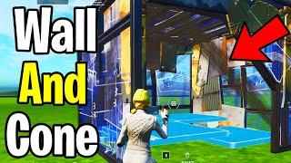 How to Take a Wall and a Cone Instantaneously In Fortnite S eason 8 (Win Every Fight)