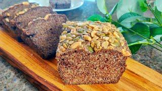 减脂控糖必备 无糖藜麦面包  Quinoa Bread for weight loss and sugar control, gluten free