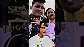 Triggered Insaan VS Slayy Point  #shorts#triggeredinsaan#slayypoint#ytshorts#liveinsaan#nischay