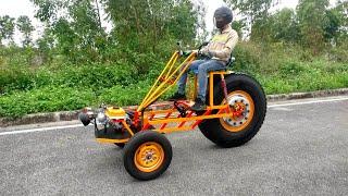 Build A Crazy Trike Use Giant Wheel And Unforgettable Experiment