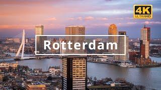 Rotterdam , Netherlands  | 4K Drone Footage