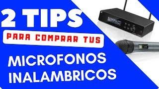 Los mejores Micrófonos inalambricos! 2 TIPS para elegirlos   Estilo Dj