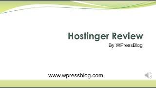 Hostinger Review