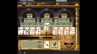 Tri-Peaks Solitaire | Pogo.com | Retired Games | Gameplay