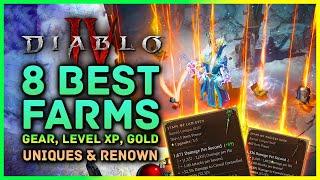 Diablo 4 - 8 Best Ways To Farm Legendary, Unique, Ancestral, Sacred Gear, Obols, Level XP & Gold