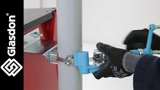 Glasdon International | Tespa Banding Demonstration | Metal Fido 35™ Dog Waste Bin