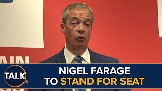 Nigel Farage To Stand For Election In Clacton | Becomes Reform UK Leader
