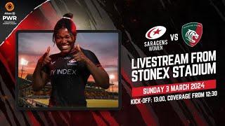 Allianz PWR Live | Saracens Women vs Leicester Tigers women