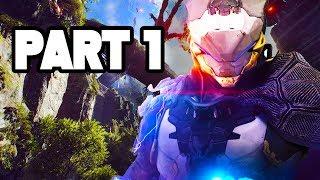 Anthem Gameplay Walkthrough PART 1 - Mission 1 - FULL GAME FIRST HOUR! (Anthem Gameplay Part 1)