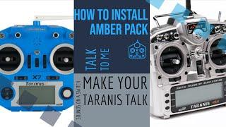 How To Make Your Taranis Talk!! How To Install Amber Sound Pack & Put Tracks On A Switch