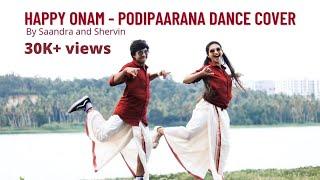 Onam Special Dance Cover - Podipaarana (Queen) - Saandra Salim & Shervin Salim