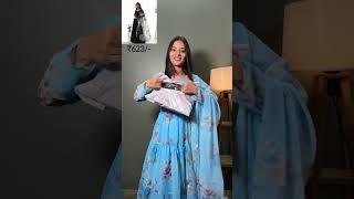 Huge MEESHO Anarkali Suit Haul #meesho #shorts