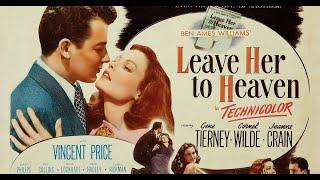 Gene Tierney, Cornel Wilde & Vincent Price in "Leave Her To Heaven" (1945)