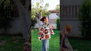 Что связать крючком | Свитера из Бабушкиных квадратов крючком | Идеи #вязаниекрючком #хендмейд
