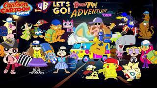 ABC DEF GHI Warner Bros Kids Let's Go Road Trip Adventure Two Version