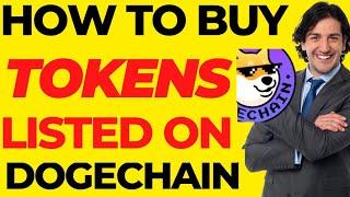 How To Buy Tokens That are Listed on Dogechain Blockchain: Buy crypto on Dogechain