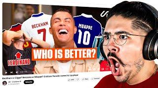 REACTING TO CRISITANO RONALDO PICKING HIS FAVOURITE PLAYER!