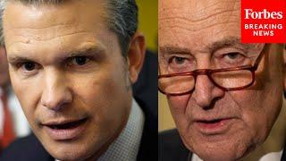 'What Is Going On?': Schumer Shreds Trump And Hegseth For Disarming Cyber Operations Against Russia