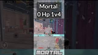 Old Mortal 0 Hp Clutch | Mortal 1v4 Clutch | SouL Mortal old 1v4 Clutch | #shorts