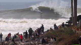 The Eddie Swell rocks Rincon with BIG waves