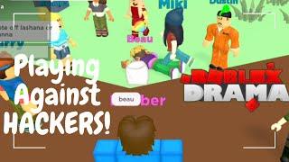 Playing Against HACKERS in Total Roblox Drama (FUNNY MOMENTS,EXPLOITERS,HACKERS,FIGHTS)