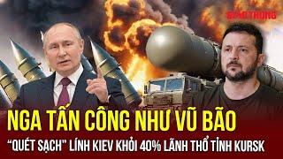 Thời sự Quốc tế chiều 24/11:Nga giáng đòn địa chấn,đánh bay quân Ukraine khỏi 40% địa bàn tỉnh Kursk