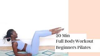 20 MIN PILATES WORKOUT FOR BEGINNERS - AT HOME PILATES