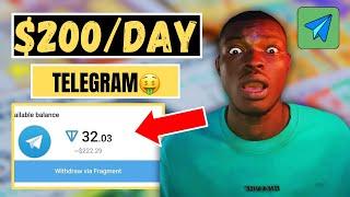 How To Earn $200 Daily With Telegram Monetization | Make Money online 2024