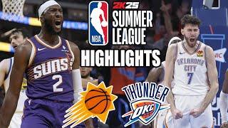 Phoenix Suns vs Oklahoma City Thunder [FULL GAME] (07/17/24) | 2024 NBA Summer League