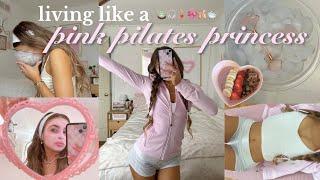 becoming a PINK PILATES PRINCESS ‍️ wellness, workouts, & aesthetic self care