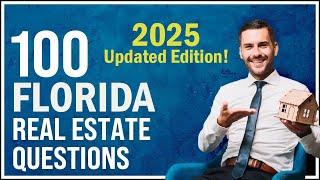 Florida Real Estate Exam 2024 (100 Questions with Explained Answers - Updated Edition)