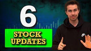 6 Stock Updates! Some MEGA moves.