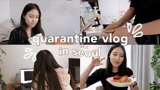 moving to seoul // korea airbnb quarantine vlog: week 1 (basically a what i eat in a week lol) 2021