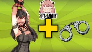 Spy x Family Characters Cuffed Mode | شخصيات spy x family مكبلة بالاغلال