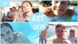 PLANE ARRIVES AND SILLY DIVES | Kos Vlog 1 | CharP