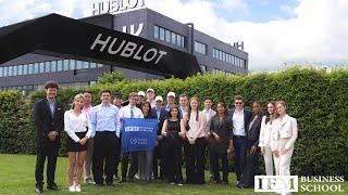 Hublot Manufacture visit - Connecting with industry - IFM Business School Geneva, Switzerland