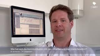 claire und Homeoffice: Interview mit Dr. Jan Kersken, Zahnmedizinisches Zentrum, Paderborn