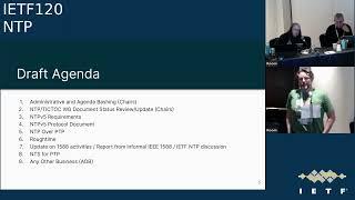 IETF 120: Network Time Protocols (NTP) 2024-07-23 00:30