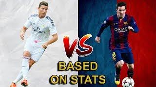 #1 Football Player in the World? - RONALDO VS. MESSI - BASED ON STATS!