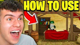 *NEW* HOW TO USE MERCHANTS In Roblox The Survival Game!