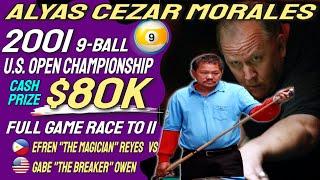 No one Knew about Cesar Morales is Efren Reyes until he defeated Gabe Owen at the Championship Match