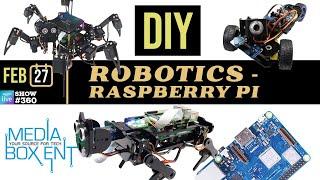 Amazon Live Cast Stream SHOW: DIY Robotics Dog Kit for Raspberry