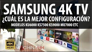 Configuraciones Samsung Tv 4k Hdr Lineas Ku Ks Y Mu Videojuegos Y Peliculas